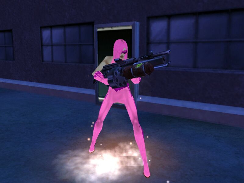 Pink with Gun